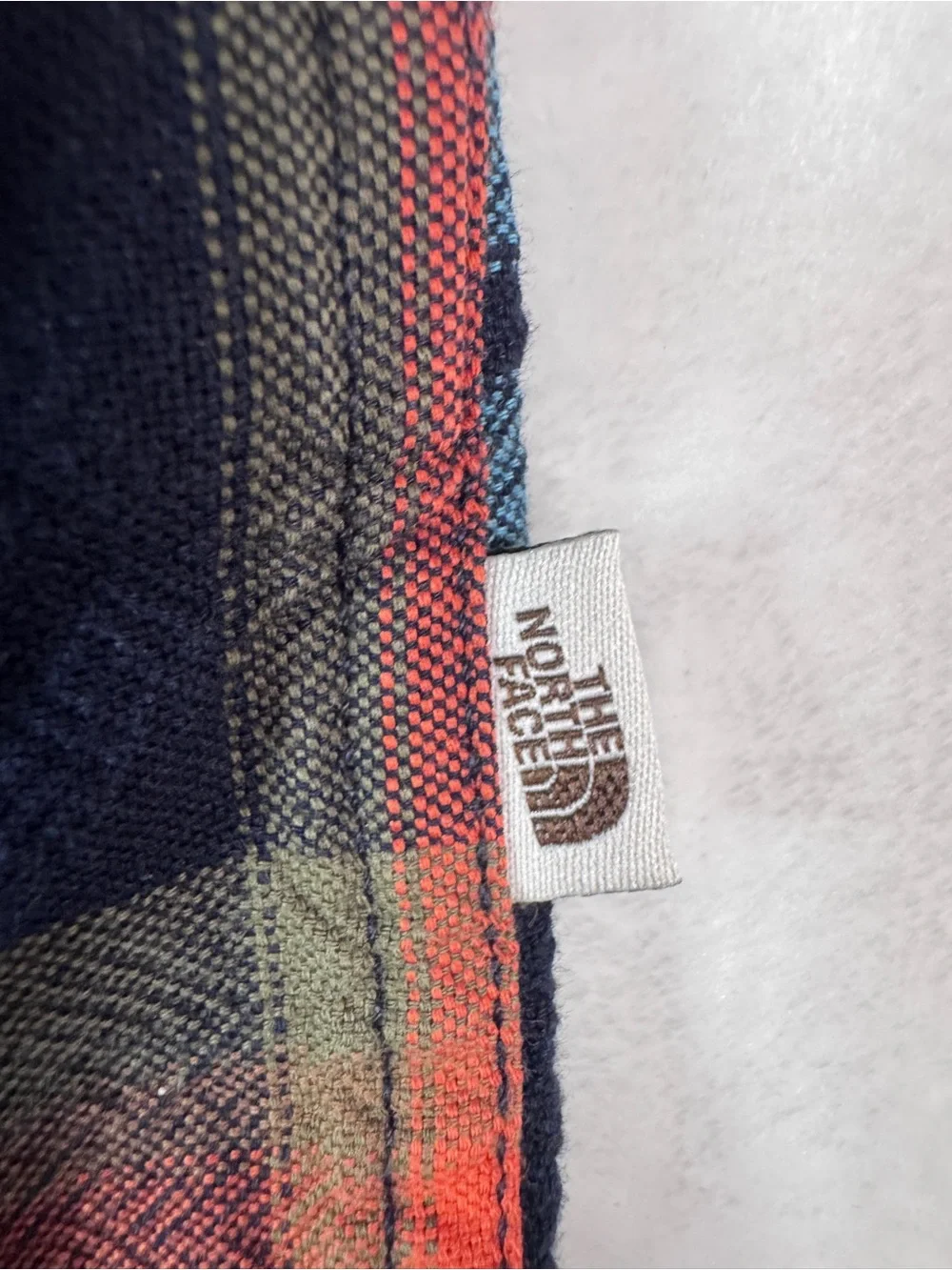 The North Face Men’s XL Plaid Flannel Shirt Long Sleeve Outdoor Button Down